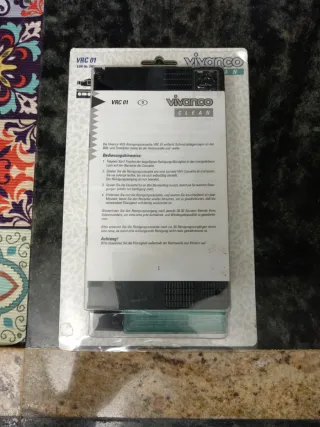 Limpiador VHS Vivanco VRC 01