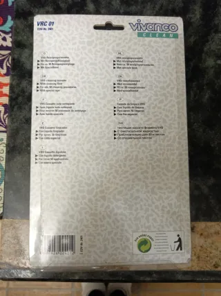 Limpiador VHS Vivanco VRC 01