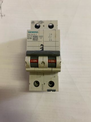 Magnetotermico Siemens C16 5SL3516-7