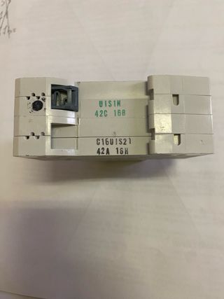 Magnetotermico Siemens C16 5SL3516-7