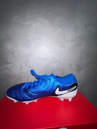 Zapatillas Nike Futbol Azules y Blancas
