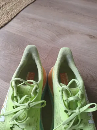 Zapatillas Hoka Skyward X Verde Naranja