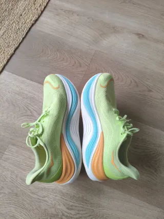 Zapatillas Hoka Skyward X Verde Naranja