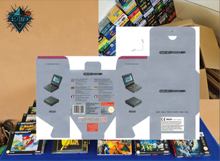 Caja Nintendo Game Boy Advance SP [C. Negro]