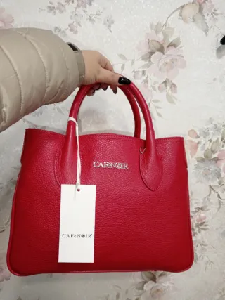 Borsa donna CafeNoir rossa