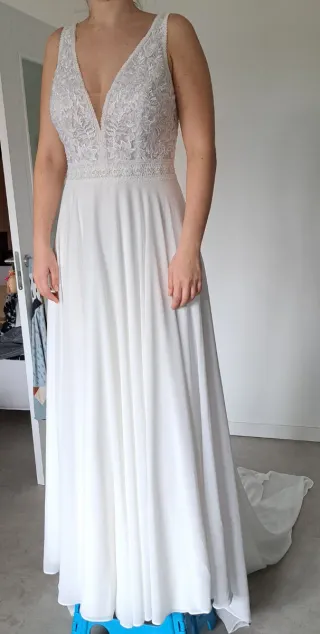 Vestido de Novia Adriana Alier Blanco