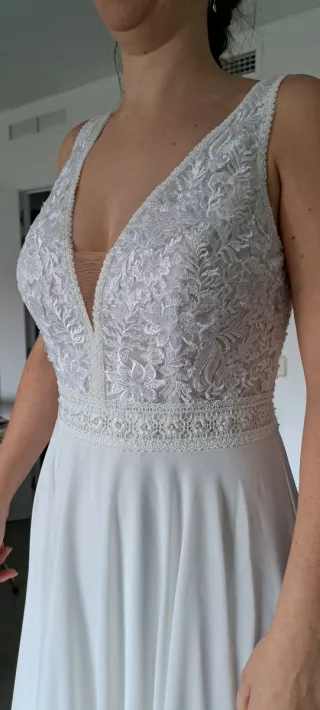 Vestido de Novia Adriana Alier Blanco