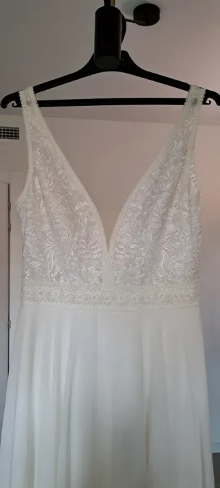 Vestido de Novia Adriana Alier Blanco