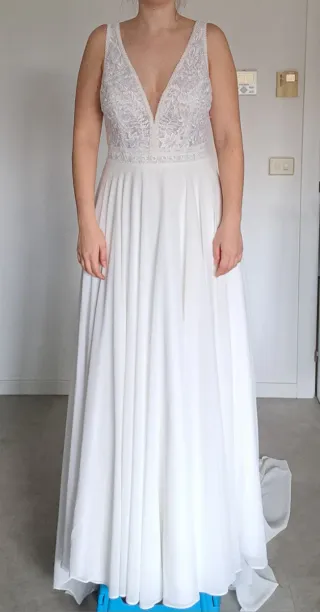 Vestido de Novia Adriana Alier Blanco