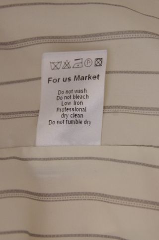 Abrigo de lana blanco estilizado de lana