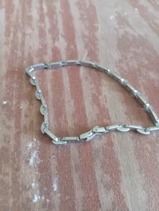 Bracciale uomo acciaio silver