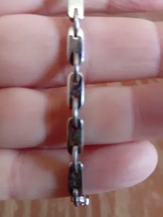 Bracciale uomo acciaio silver