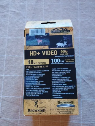 Cámara de caza browning