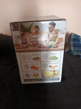 Cortador Eléctrico Verduras Sonifer 6 en 1