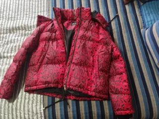 Cazadora bomber Zara estampado serpiente