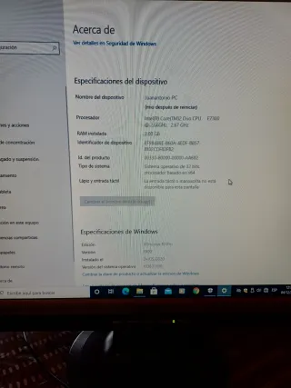 PC Sobremesa Dell Beige/Negro