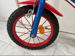 Bicicleta infantil Spiderman 4-6 años