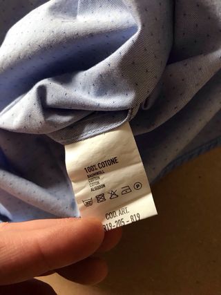 Camicia uomo BROKER'S cotone blu