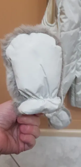 Salopette neve bambino/a con guanti