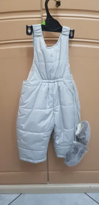 Salopette neve bambino/a con guanti