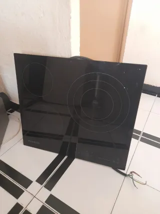 Campana extractora de cocina horno y vitrocerámica