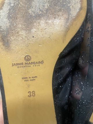 Merceditas fiesta encaje negro