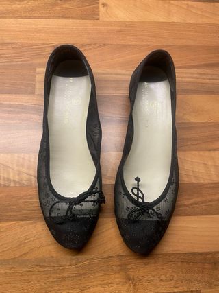 Merceditas fiesta encaje negro