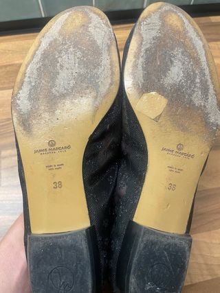 Merceditas fiesta encaje negro