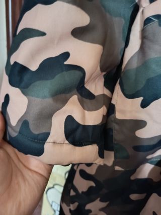 Chaqueta militar camuflaje