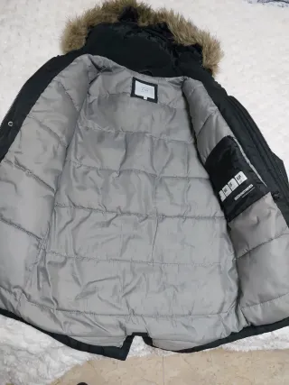 Abrigo negro JACK & JONES XS