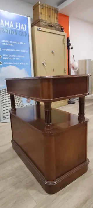 Mueble TV madera marrón