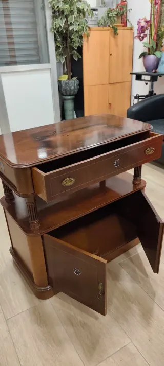 Mueble TV madera marrón