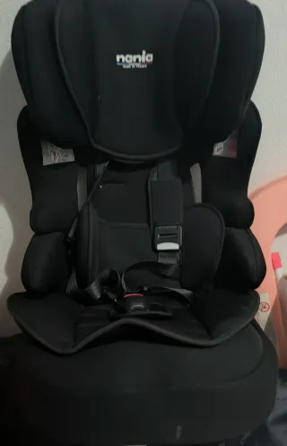Silla de coche Nania negra