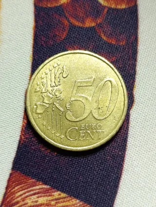 Moneda 50 céntimos Francia 1999