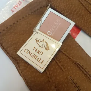 Guanti in pelle e cashmere taglia 9 1/2