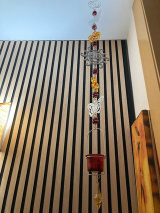 Ciondolo decorativo sole e farfalle