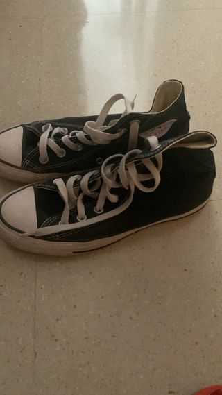 Botas Converse Negras Talla 38