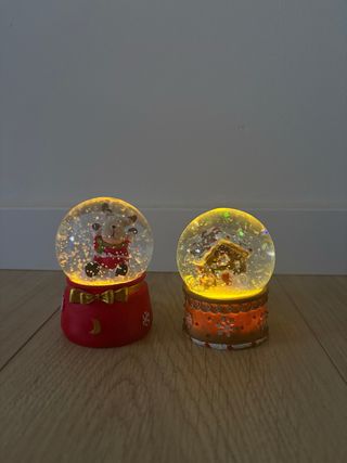 Bola de cristal Navidad