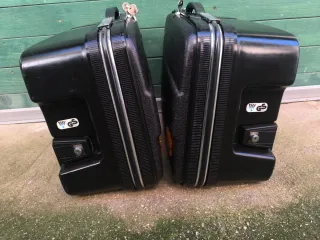 Coppie borse moto Krauser vintage