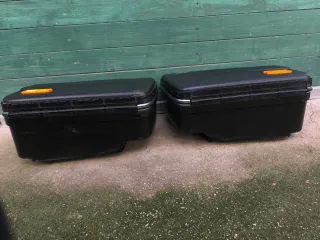 Coppie borse moto Krauser vintage