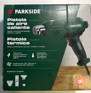 Pistola Aire Caliente Parkside 2000W PHLG 2000 F5
