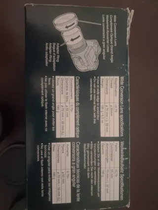 Conversor Lente Gran Angular Fujifilm WL-FX9B