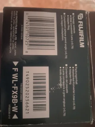 Conversor Lente Gran Angular Fujifilm WL-FX9B
