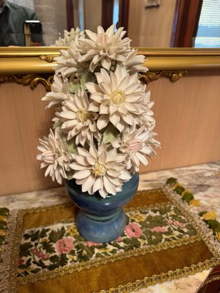 Figura Lladró Porcelana Flores