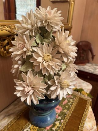 Figura Lladró Porcelana Flores