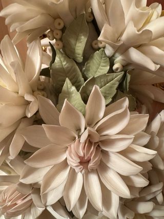 Figura Lladró Porcelana Flores