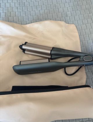 Plancha Ondas Cecotec Bamba Dorado/Gris