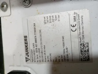 Calentador Junkers Hydrocompact