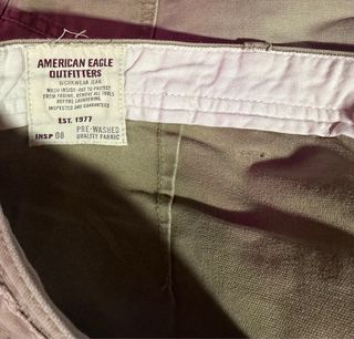 Pantalón Vaquero American Eagle Marrón Vintage