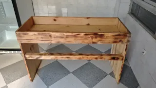 Mueble Frutero de Madera Rústico